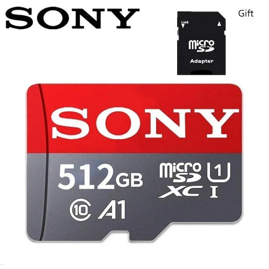 SONY Micro SD Memory Card Class 10 1TB 512GB 256GB 128GB 64GB 32GB Micro SD TF Flash Card 32 64 128 GB MicroSD for Phone Camera - MANDOTOS