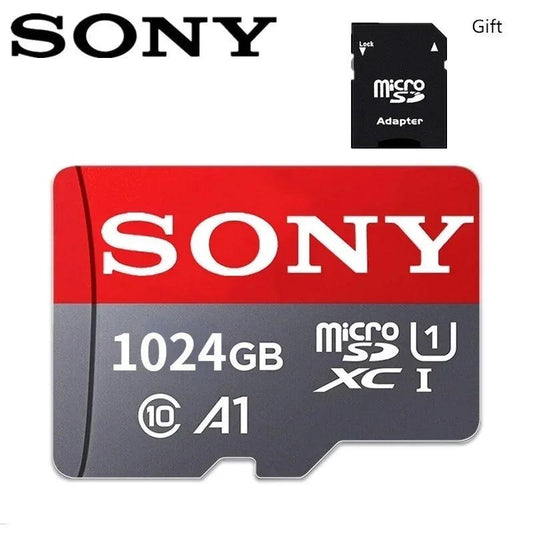 SONY Micro SD Memory Card Class 10 1TB 512GB 256GB 128GB 64GB 32GB Micro SD TF Flash Card 32 64 128 GB MicroSD for Phone Camera - MANDOTOS