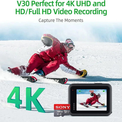SONY Micro SD Memory Card Class 10 1TB 512GB 256GB 128GB 64GB 32GB Micro SD TF Flash Card 32 64 128 GB MicroSD for Phone Camera - MANDOTOS