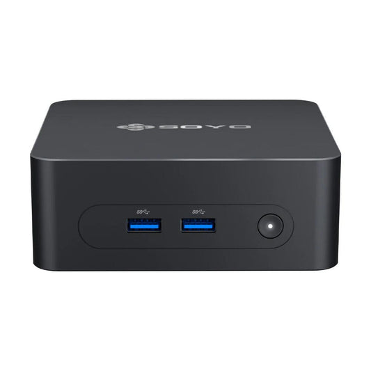 SOYO M2 PLUS 2 Mini PC Intel Alder Lake N100 Windows 11 Pro Mini PC 16GB DDR4 512GB PCIe M.2 SSD WiFi 5 BT5.0 Desktop Computer - MANDOTOS