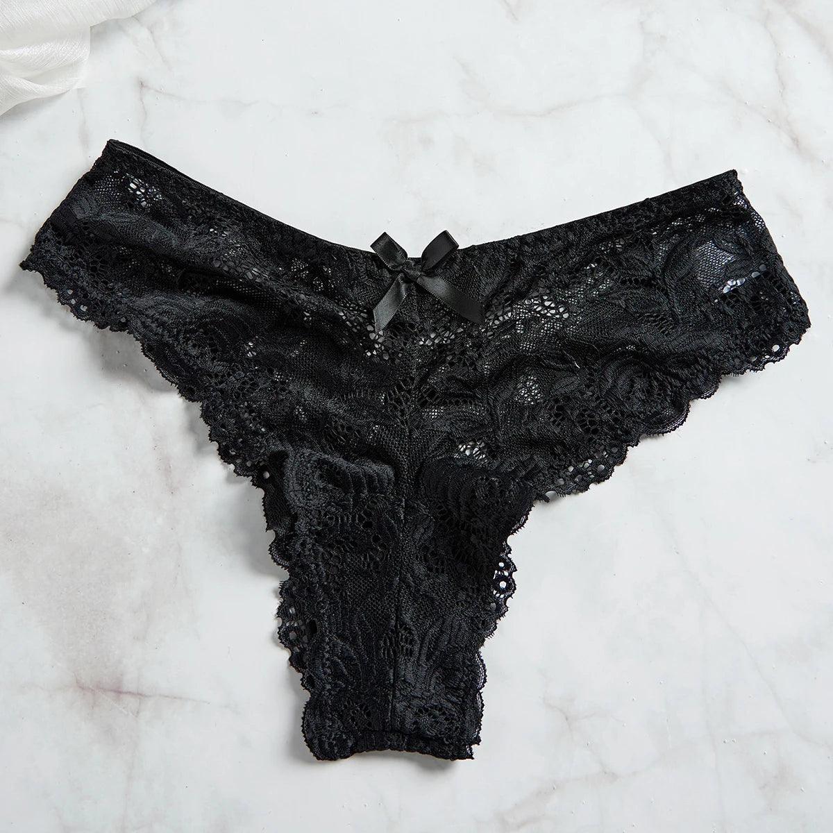 Transparent Red Sexy Lingerie Women's Underwear See Through Sleepwear Lace Nightdress And Panty Pijamas Sets Female Sexy Nighty - MANDOTOS