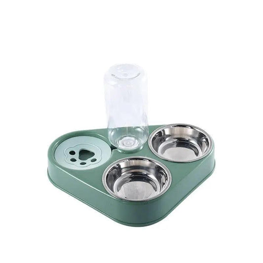 Triple-Feed Pet Station - MANDOTOS