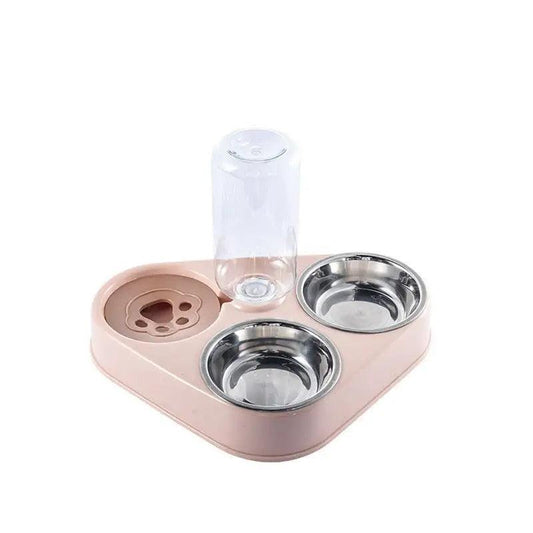 Triple-Feed Pet Station - MANDOTOS