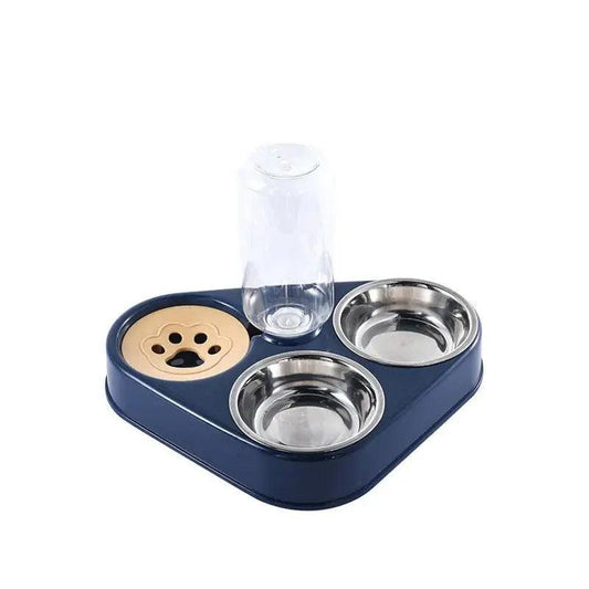 Triple-Feed Pet Station - MANDOTOS