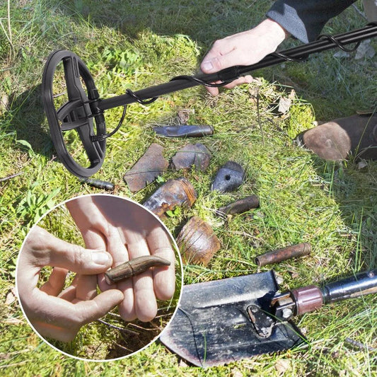 TX-850 Metal Detector Underground Professional Depth 2.5m Scanner Search Finder Gold Detector Treasure Hunter Pinpointer 11inch - MANDOTOS