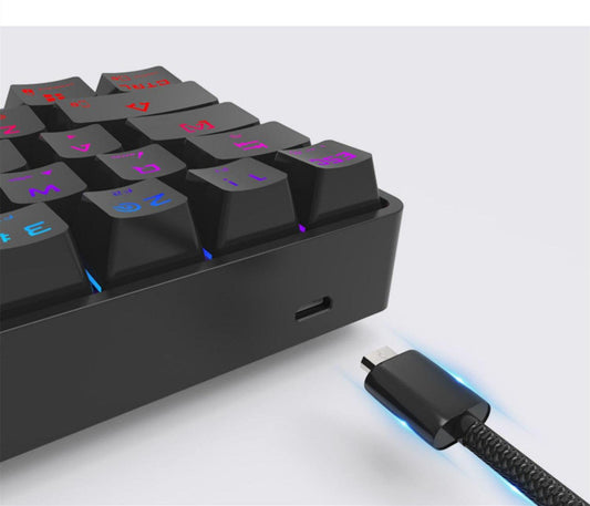 Wireless Bluetooth Mechanical Keyboard Charging Dual-mode Keyboard - MANDOTOS