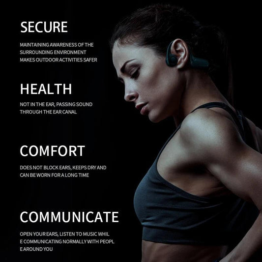 Xiaomi Mijia Bone Conduction Earphones Bluetooth 5.3 Sports Wireless Headphones Ear Hook Waterproof Headset for Running Driving - MANDOTOS