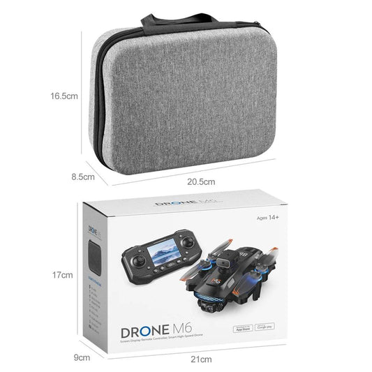 Xiaomi Mijia M6 Drone 8K Professional HD Camera Drones 5G WIFI FPV Video 4k UAV With screen Remote control RC Quadcopter Dron - MANDOTOS