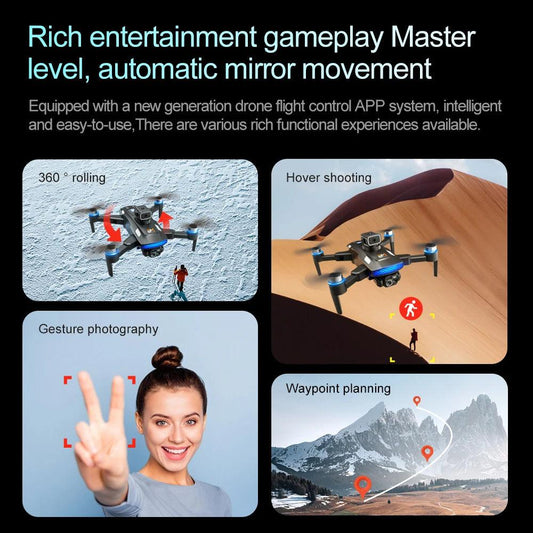 Xiaomi Mijia M6 Drone 8K Professional HD Camera Drones 5G WIFI FPV Video 4k UAV With screen Remote control RC Quadcopter Dron - MANDOTOS
