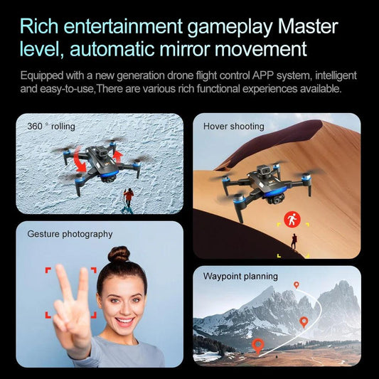 Xiaomi Mijia M6 Drone 8K Professional HD Camera Drones 5G WIFI FPV Video 4k UAV With screen Remote control RC Quadcopter Dron - MANDOTOS