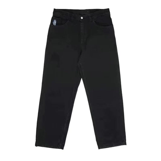 Y2K Big boy Jeans for Men Streetwear Baggy Jeans Embroidery Denim Leisure Simple Dime Pants Women Jeans Mujer Hot traf jean - MANDOTOS