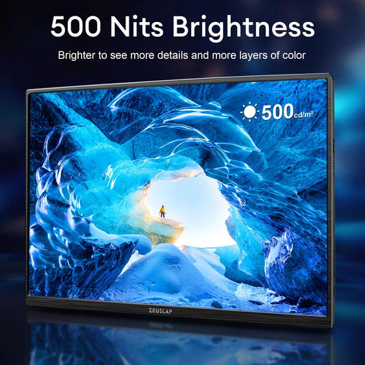 ZEUSLAP 16\" 2.5K 144Hz Portable Monitor - MANDOTOS