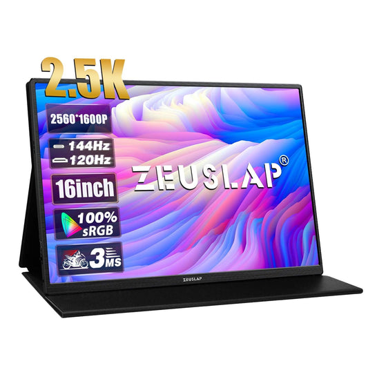 ZEUSLAP 16\" 2.5K 144Hz Portable Monitor - MANDOTOS